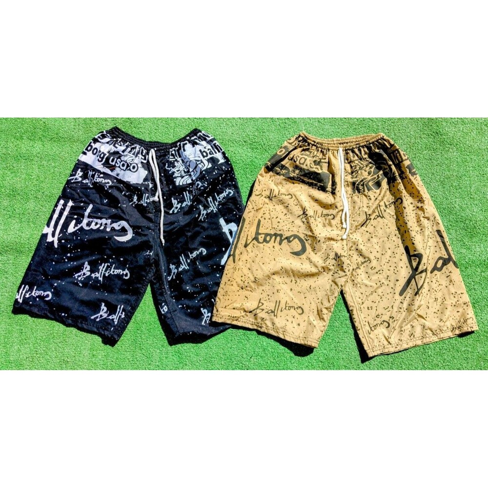Bali Capri Beach Surfing Sport Long Bathing Suit Drawstring Medium Shorts NWOT